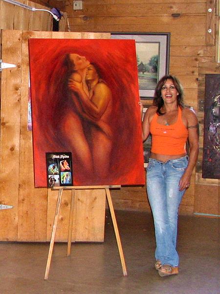 Elizabeth Silk at the Flagstaff Art Barn